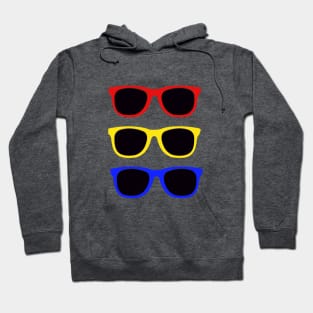 Cool sunglasses- colorful Hoodie
